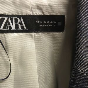 Zara Black Sport Coat Elegant Style